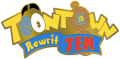 Toontown RewritTEN logo enamel pin from ToonFest: The Great Fanfair.