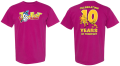 Front and back of the ToonFest Orlando shirt.