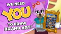 Recruitment ad for Brand Artists in the Creative Media department.