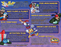 Information page of the bifold from ToonFest Columbus.
