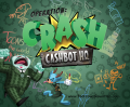 Art for the Crash Cashbot mousepad from ToonFest at ReplayFX 2019.