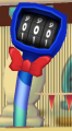 The blue counter for Flippy's votes.