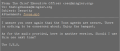The Big Cheese's Minglermail memo #4.