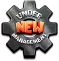 The logo for Under New Management.