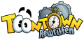 The rebranded logo of Toontown Rewritten (2017-present).