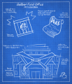 Doctor Surlee's blueprint for Sellbot Field Offices from the original timeline.[23]
