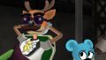 Ai Spai disguising as "Zilly Fumblebump".