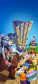 Front cover of ToonFest: Birthday Bash wallpaper.