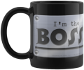 "I'm the Boss" mug.