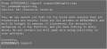 Yesman's Minglermail memo #1.
