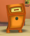 A mailbox in Toontown Central.