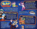 Event information page of the booklet from ToonFest: The Great Fanfair.