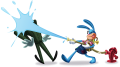 Joey and a Cashbot